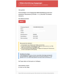 PrestaShop Module Right of Withdrawal § 356a BGB | EU Directive 2023/2673 | GDPR Cancellation Form Plugin Multilingual